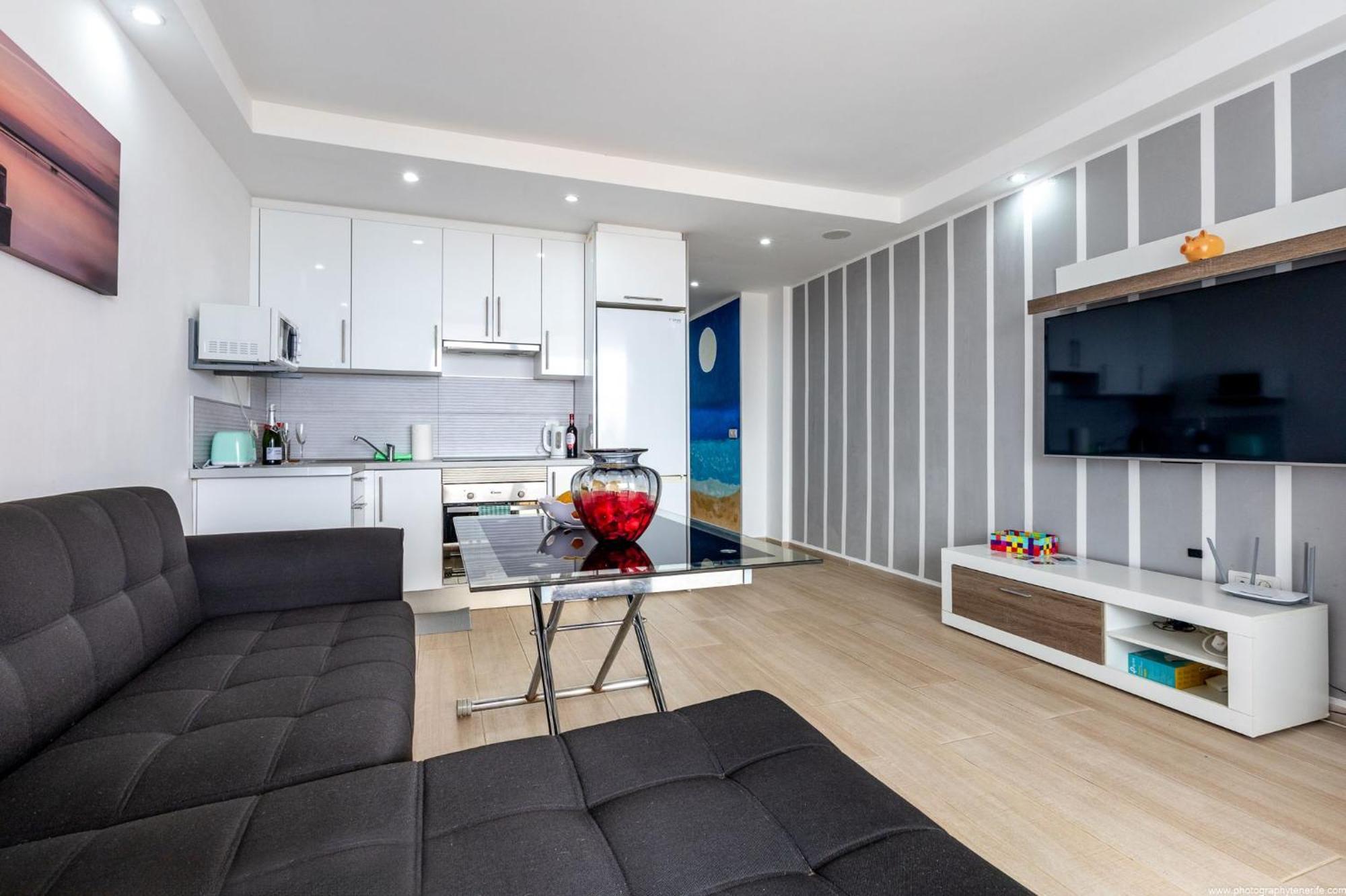 Ocean View Apartment With Large Terrace And Netflix Smart Tv Costa Adeje Esterno foto